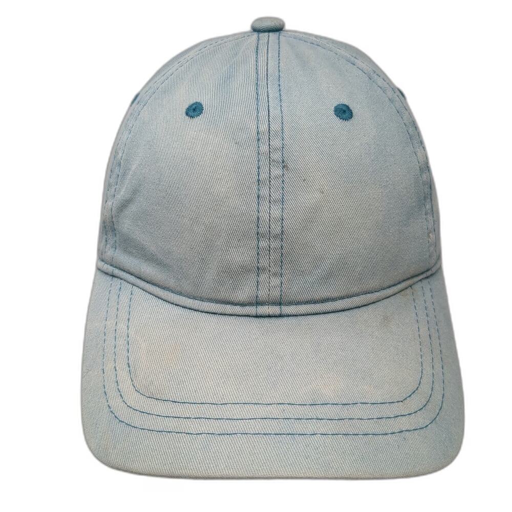 Wild Fable Baseball Cap Blue One Size Cotton Adjustable Slideback Solid Hat